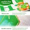 G128 Combo Pack: Garden Flag Stand Black 36 in x 16 in & Garden Flag Home St. Patrick's Day Decoration Gnome with Green Heart 12"x18" Double-Sided Blockout Fabric